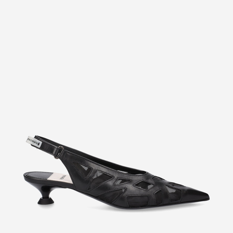Premiata Slingback M6453A in nappa Offerte esclusive