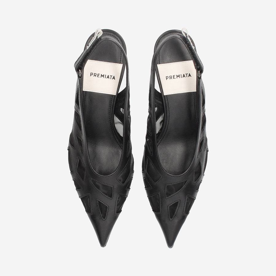 Premiata Slingback M6453A in nappa Offerte esclusive