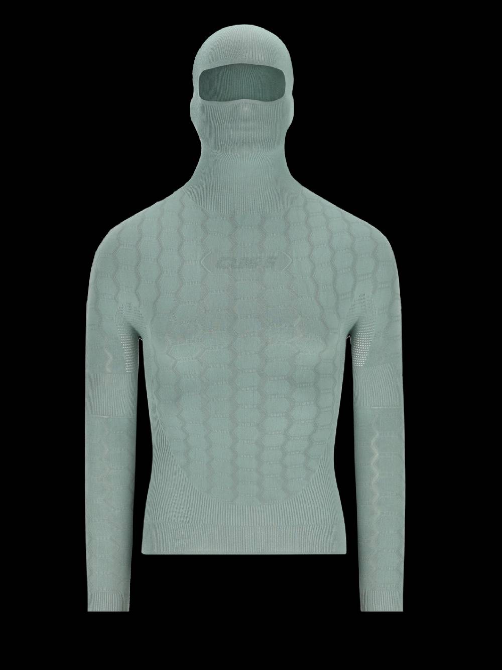 Q36.5 Intimo 5 Plus Maniche Lunghe Con Cappuccio Verde Oliva Negozi Online