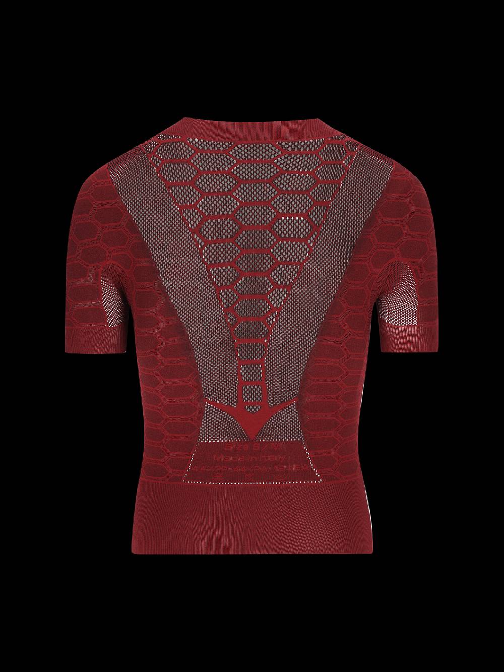 Q36.5 Intimo 2 Maniche Corte Rosso Siena Saldi Di Fabbrica