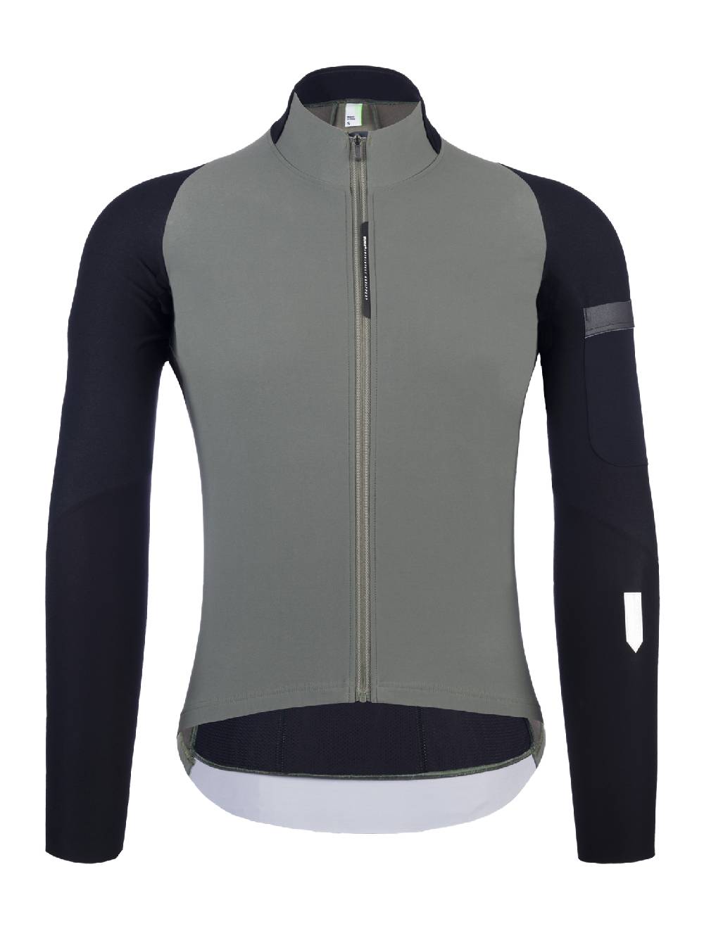 Q36.5 Hybrid Que Maglia Maniche Lunghe Verde Oliva Moda
