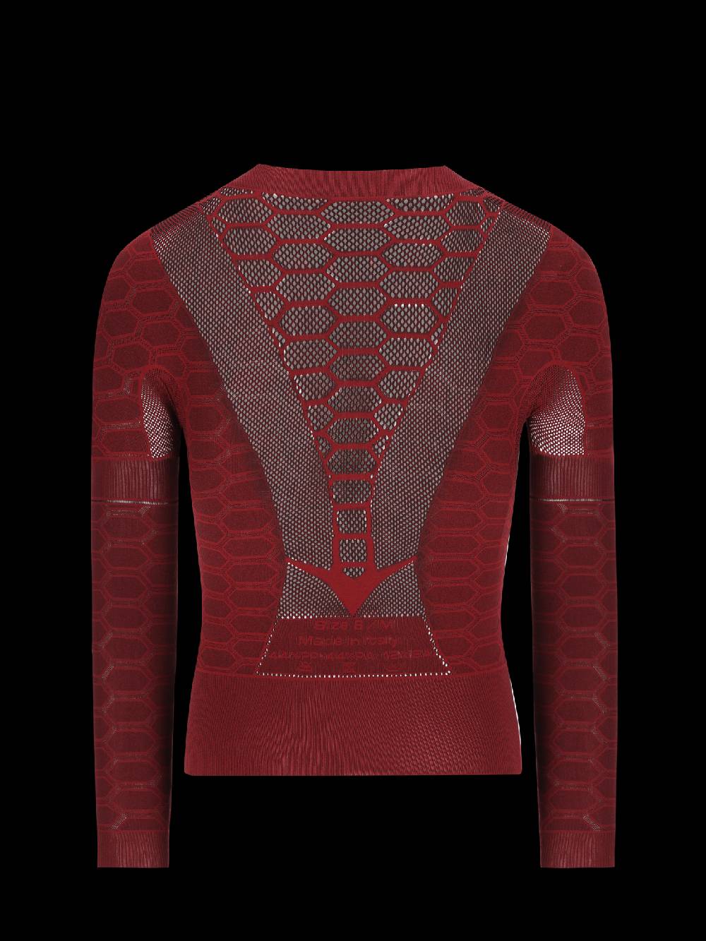 Q36.5 Intimo 3 Maniche Lunghe Rosso Siena In Linea