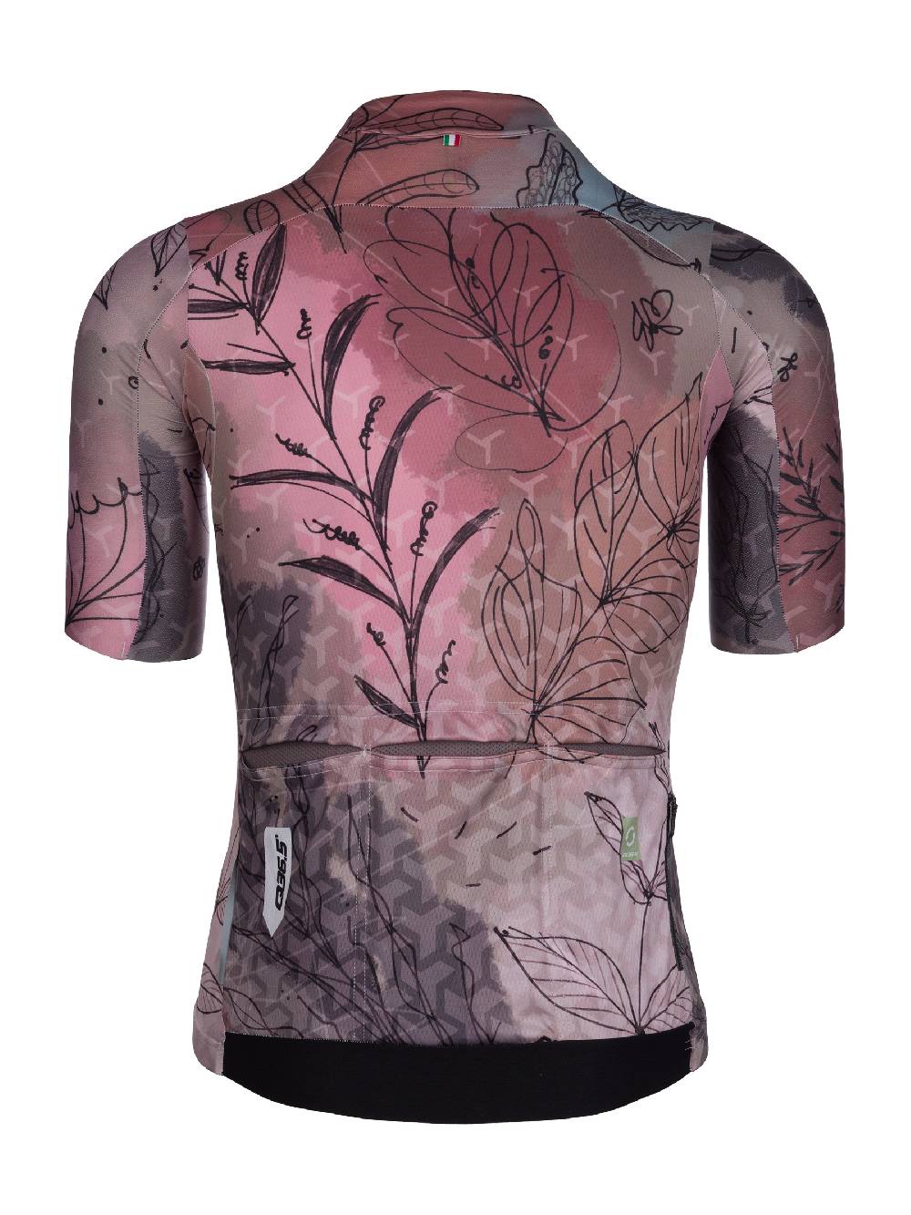 Q36.5 G1 Flower Leaves Autumn Maglia Sottocosto