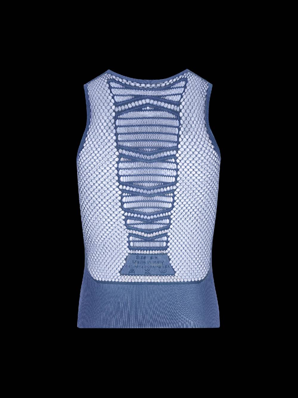 Q36.5 Intimo 0 Mesh Senza Maniche Blu Navy Qualità