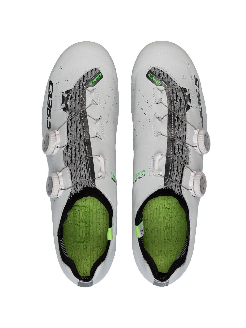 Q36.5 Unique Scarpe Strada Bianco Smaltimento dello stoccaggio