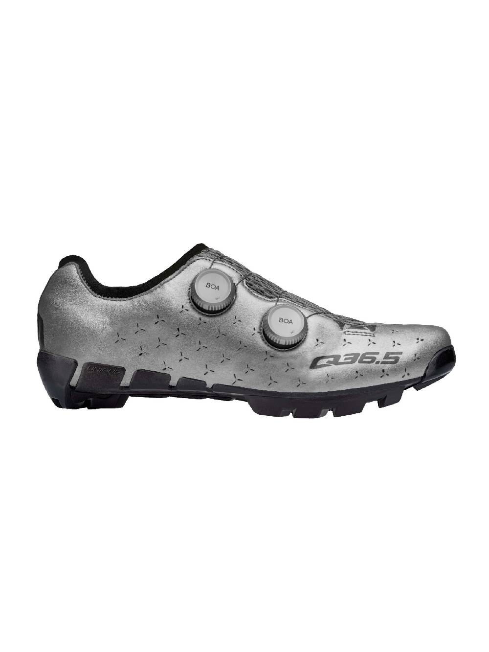 Q36.5 Unique Scarpe Adventure Grigio Argento Prezzo Ridotto