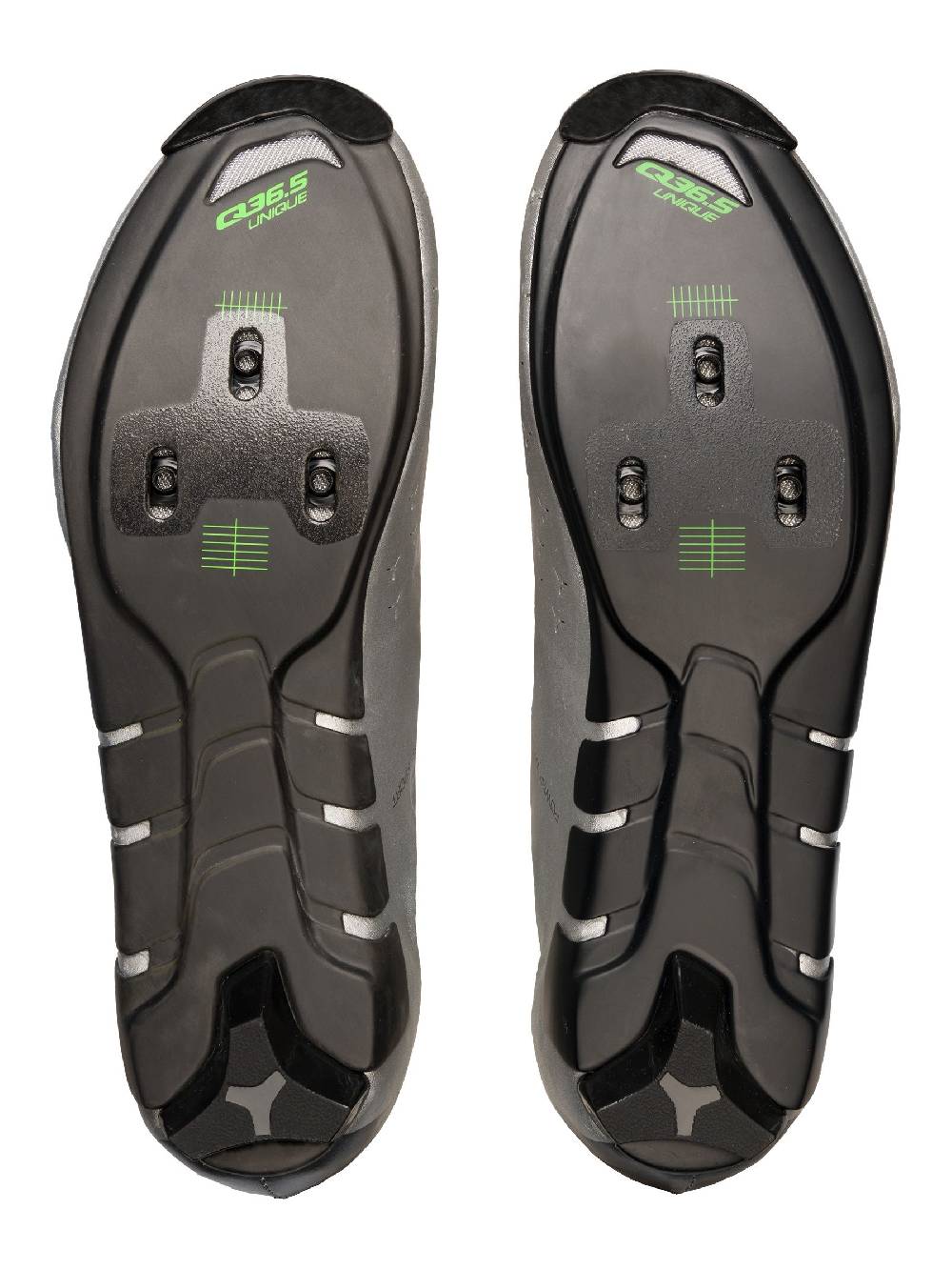 Q36.5 Unique Scarpe Strada Grigio Argento Convenienza