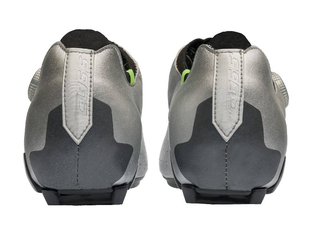Q36.5 Unique Scarpe Strada Grigio Argento Convenienza