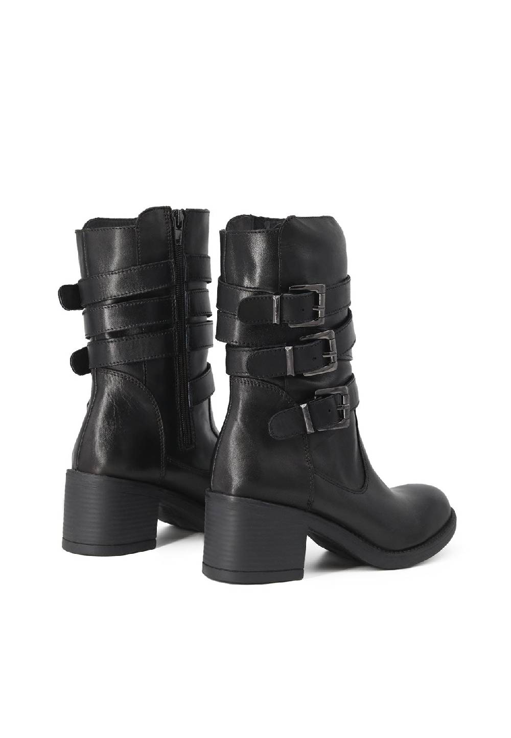 Queen Helena Stivali - QH22 S259 - vera pelle Black Friday Prezzi