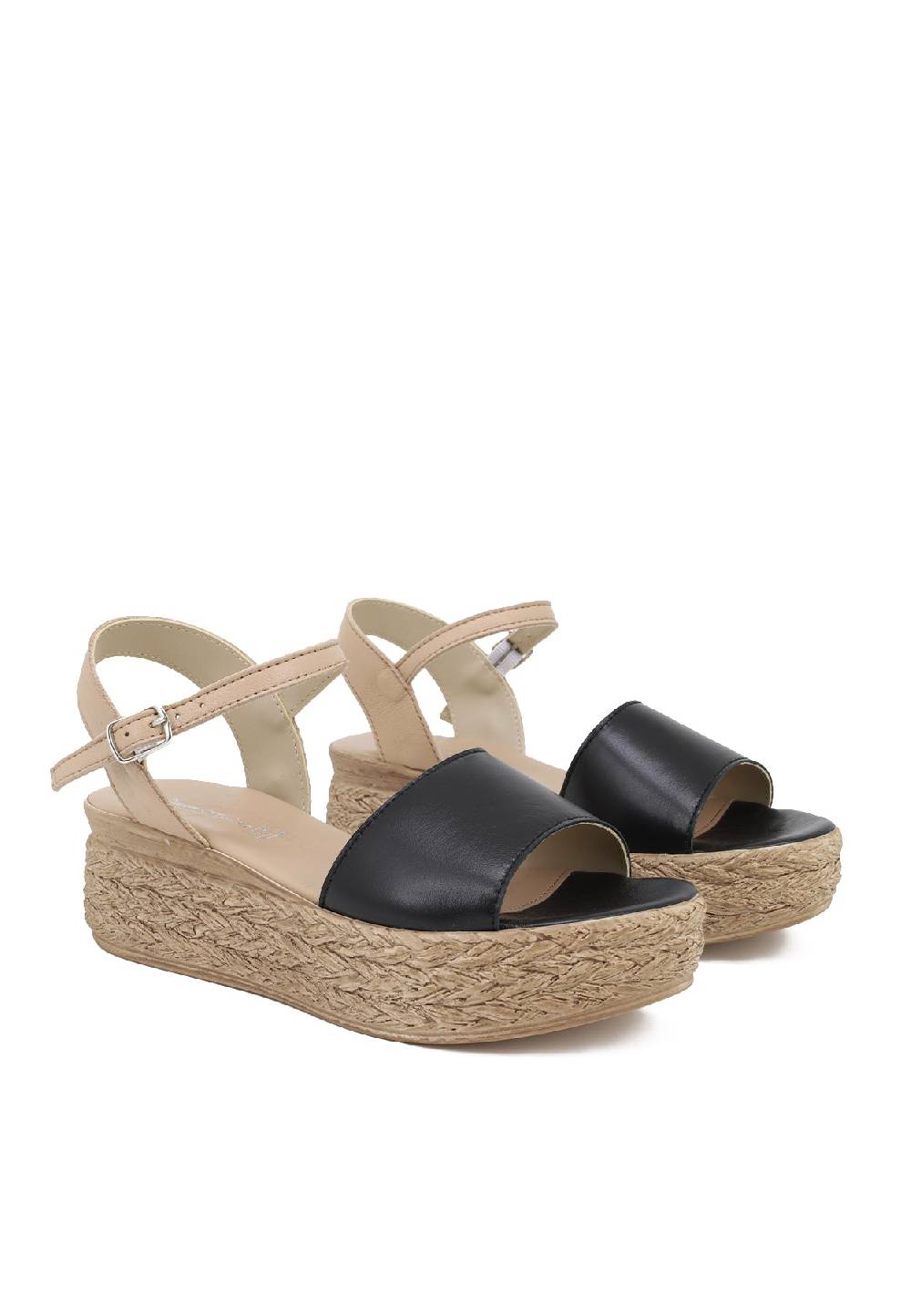 Queen Helena Sandali - Zeppe - Vera Pelle - 31850-3156 Offerta