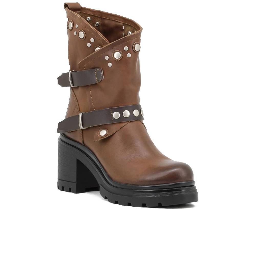 Queen Helena Stivaletti - QH21_S-80 - vera pelle Fino al 60% di sconto
