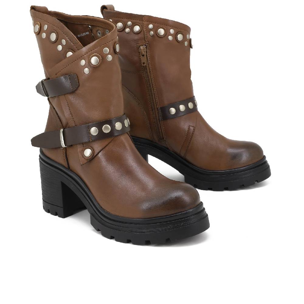 Queen Helena Stivaletti - QH21_S-80 - vera pelle Fino al 60% di sconto