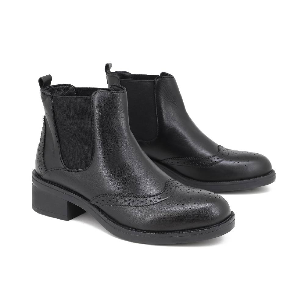 Queen Helena Chelsea Boots - QH20_V-01 - vera pelle Fino al 65% di sconto