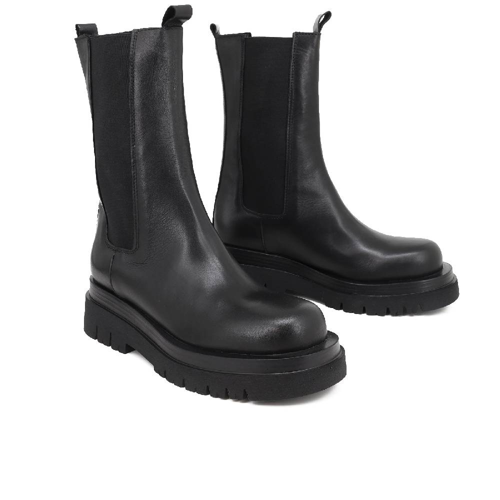 Queen Helena Chelsea Boots - WHITE 290 - vera pelle Shopping Online
