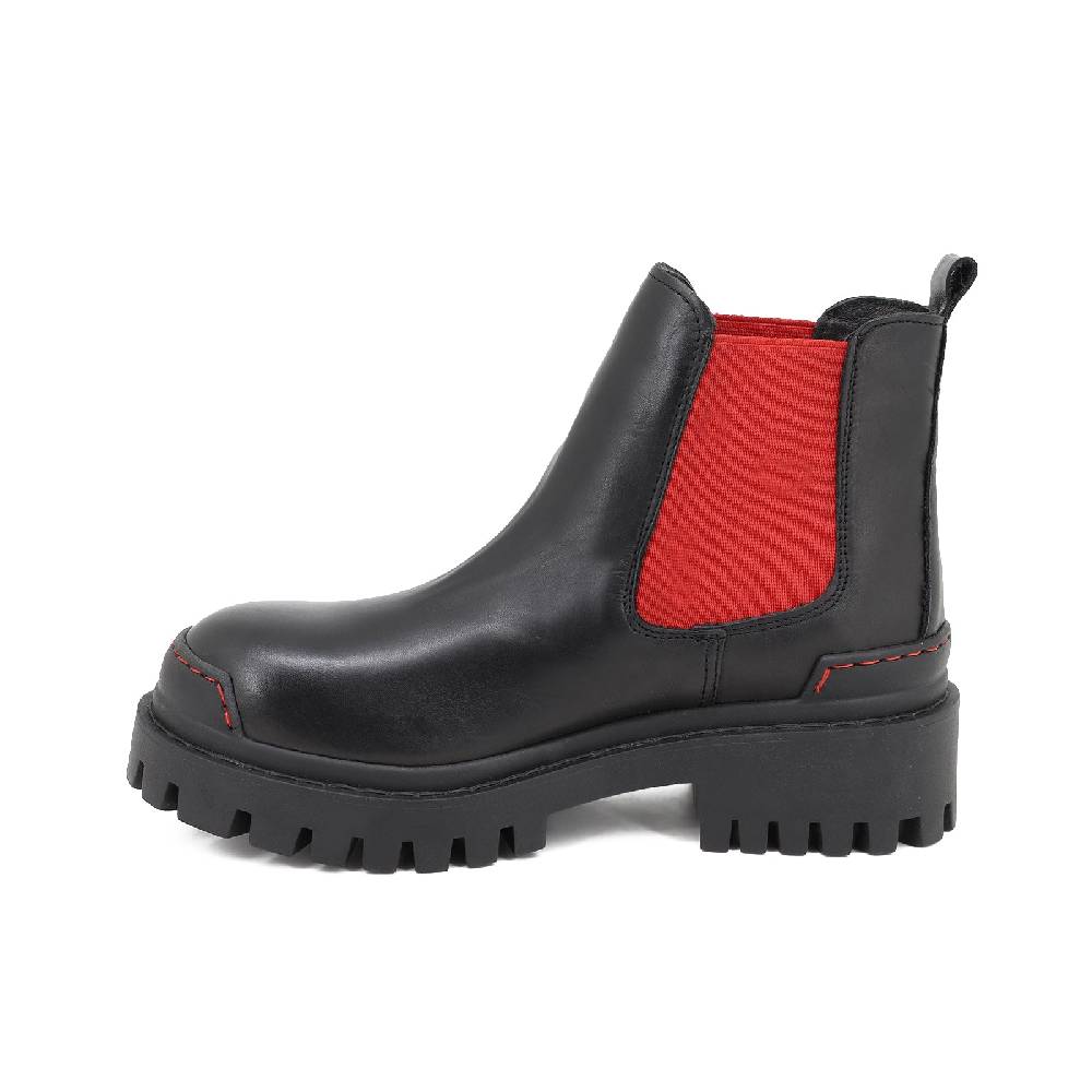 Queen Helena Chelsea Boots - F219 - vera pelle Sottocosto