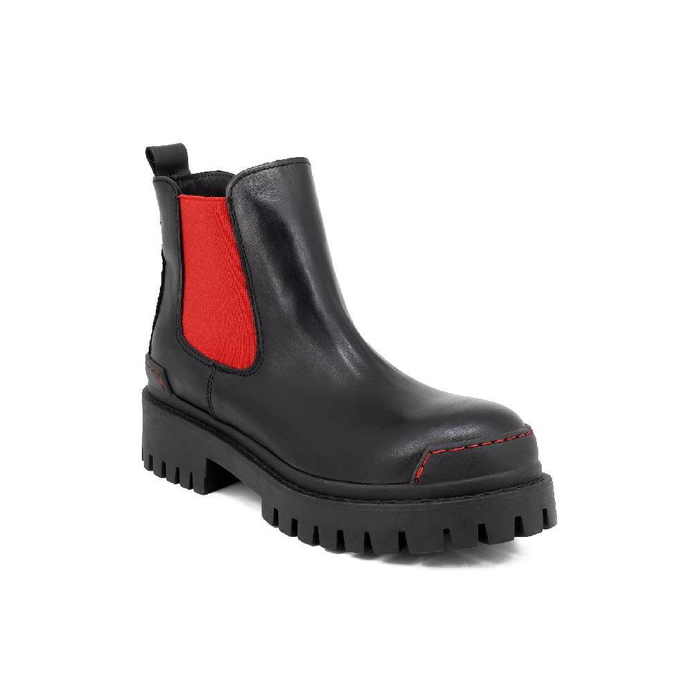 Queen Helena Chelsea Boots - F219 - vera pelle Sottocosto