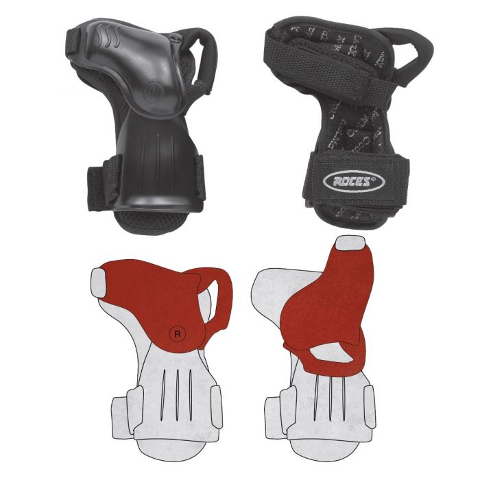 Roces WSAFE PIVOTING WRISTGUARDS Prezzo Ridotto