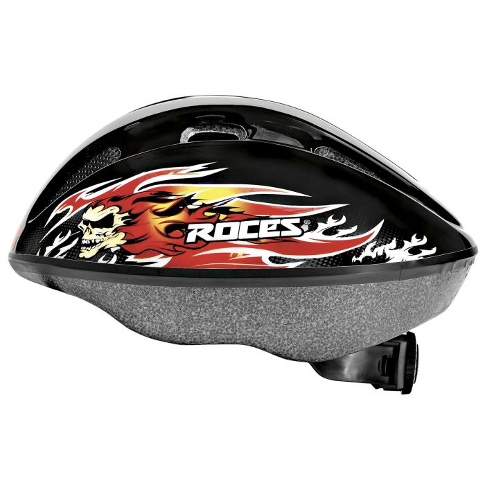 Roces FLAMES 5.0 BOY HELMET black/red Saldi