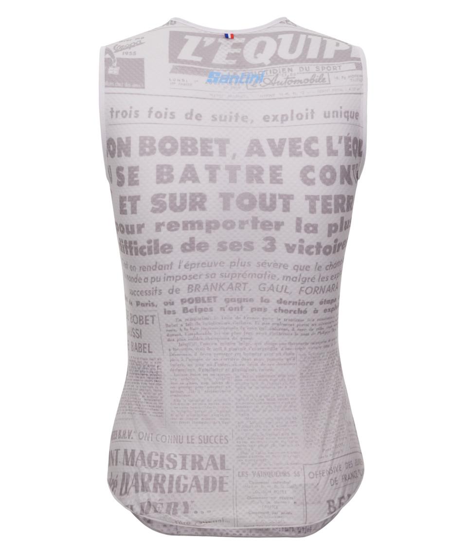 Santini MAILLOT JAUNE - MAGLIA INTIMA M. VENTOUX Nuova