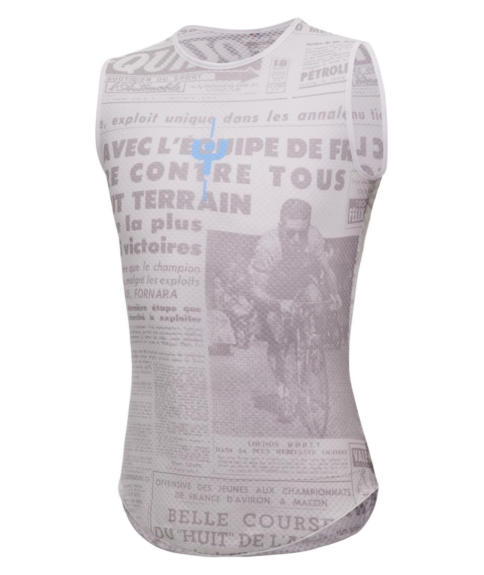 Santini MAILLOT JAUNE - MAGLIA INTIMA M. VENTOUX Nuova
