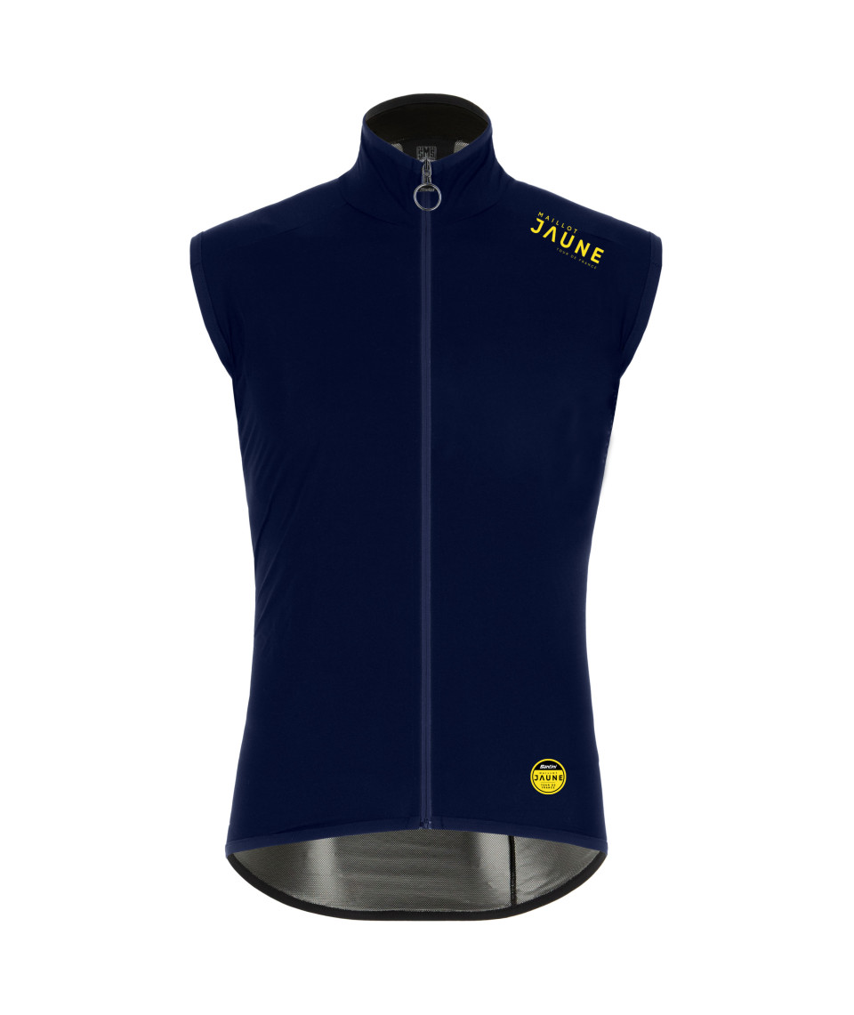 Santini LE MAILLOT JAUNE - GILET PIOGGIA Negozio