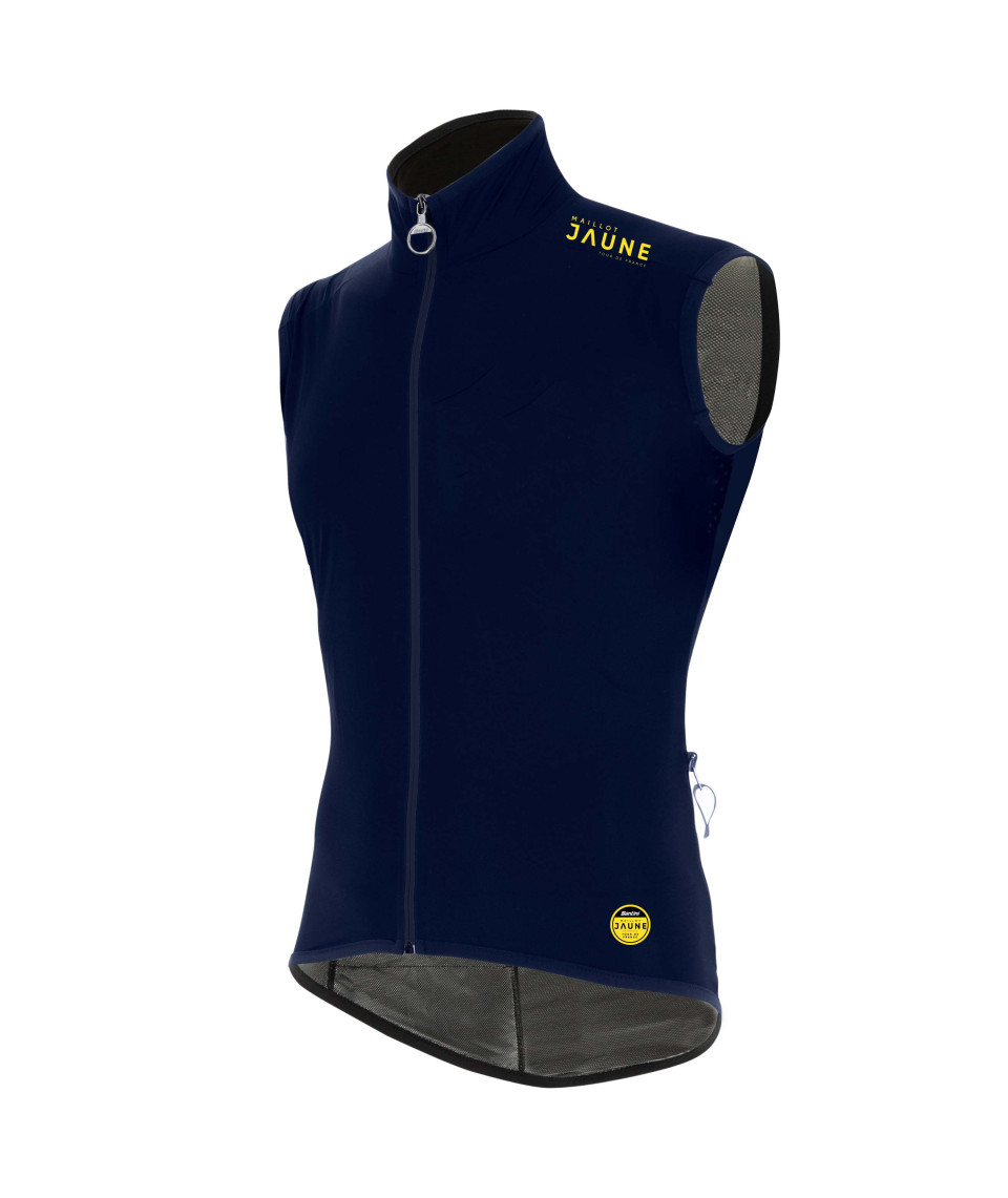 Santini LE MAILLOT JAUNE - GILET PIOGGIA Negozio