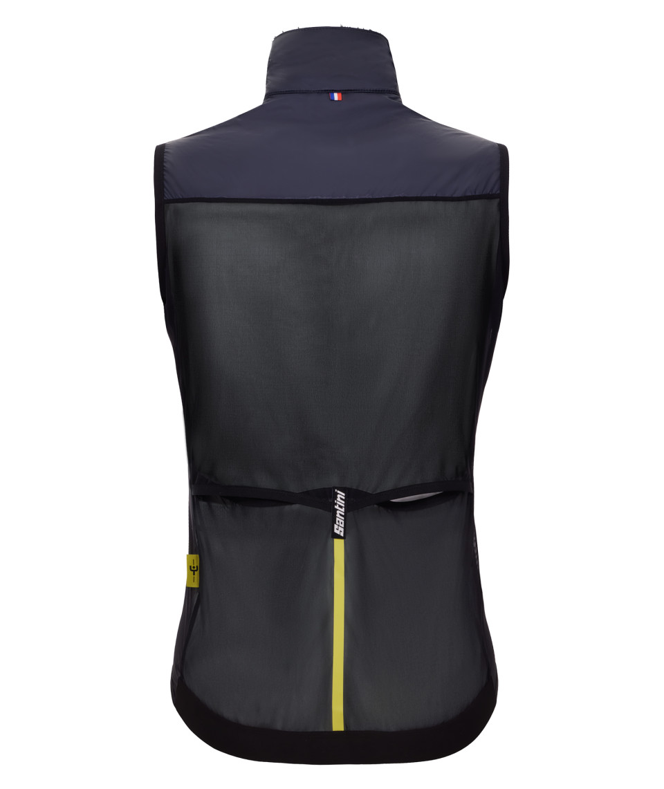 Santini MAILLOT JAUNE - GILET ANTIVENTO In Saldo