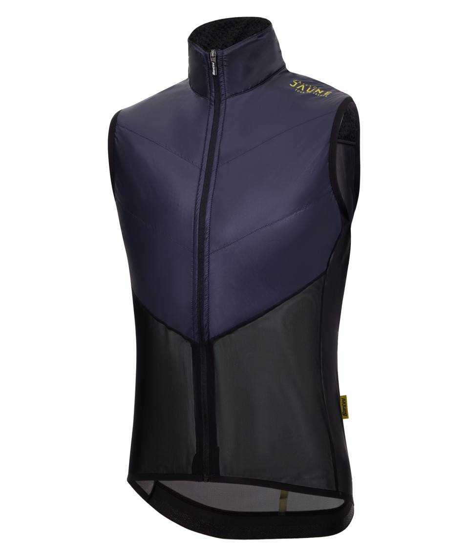 Santini MAILLOT JAUNE - GILET ANTIVENTO In Saldo