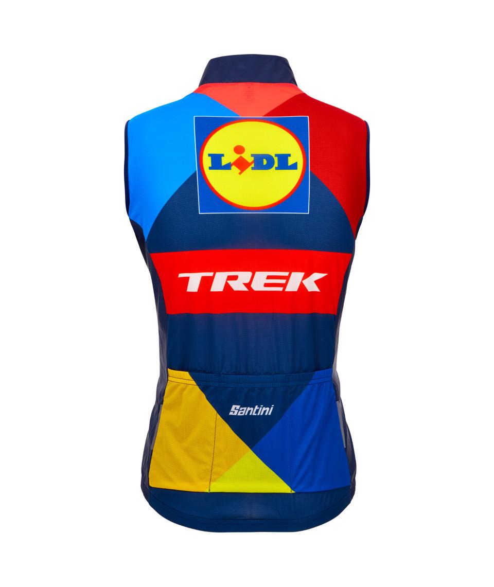 Santini LIDL TREK - GILET ANTIVENTO Nuova