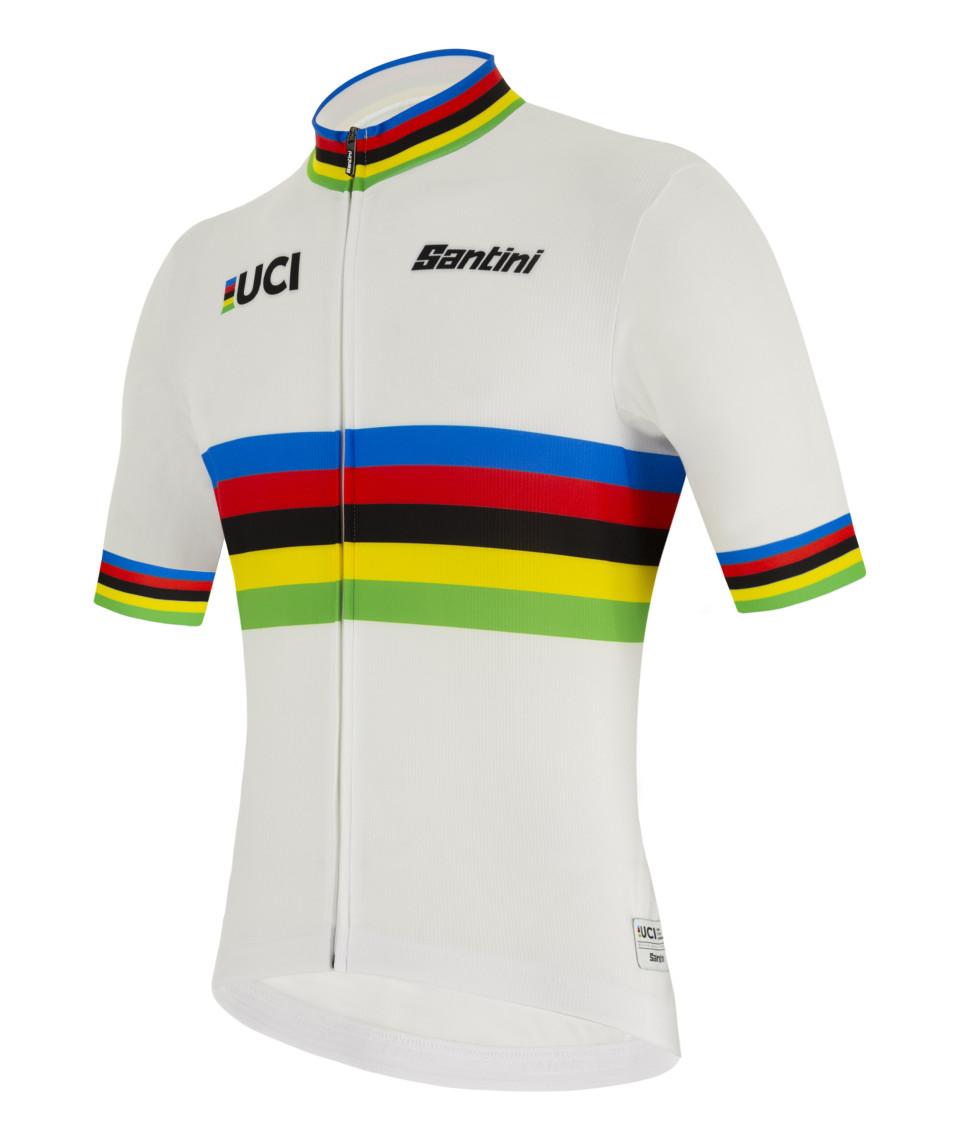 Santini UCI OFFICIAL CAMPIONE DEL MONDO - MAGLIA ECO Qualità