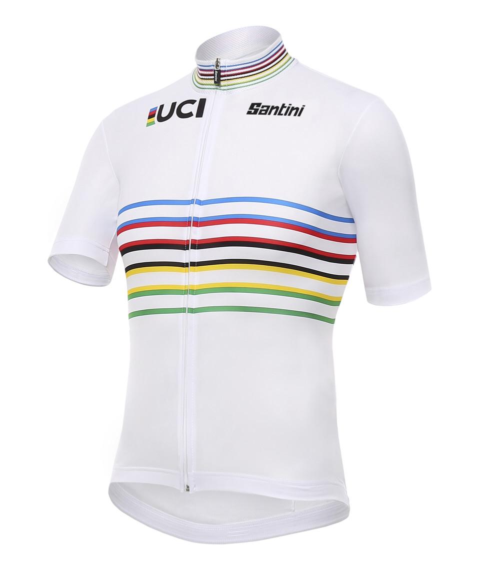 Santini UCI OFFICIAL CAMPIONE DEL MONDO MASTER - MAGLIA Vendita