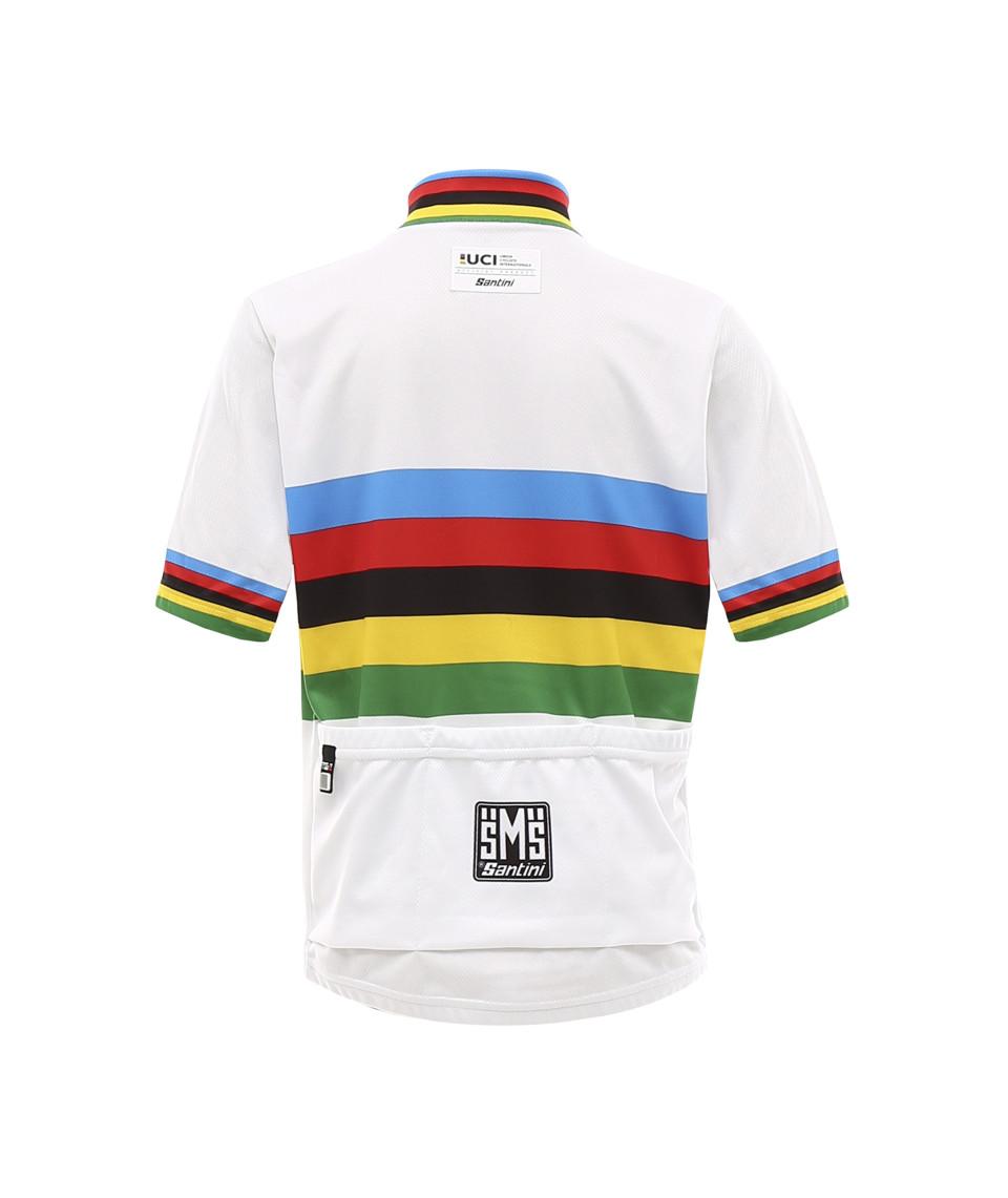 Santini UCI OFFICIAL CAMPIONE DEL MONDO - MAGLIA BAMBINO Vendite Flash
