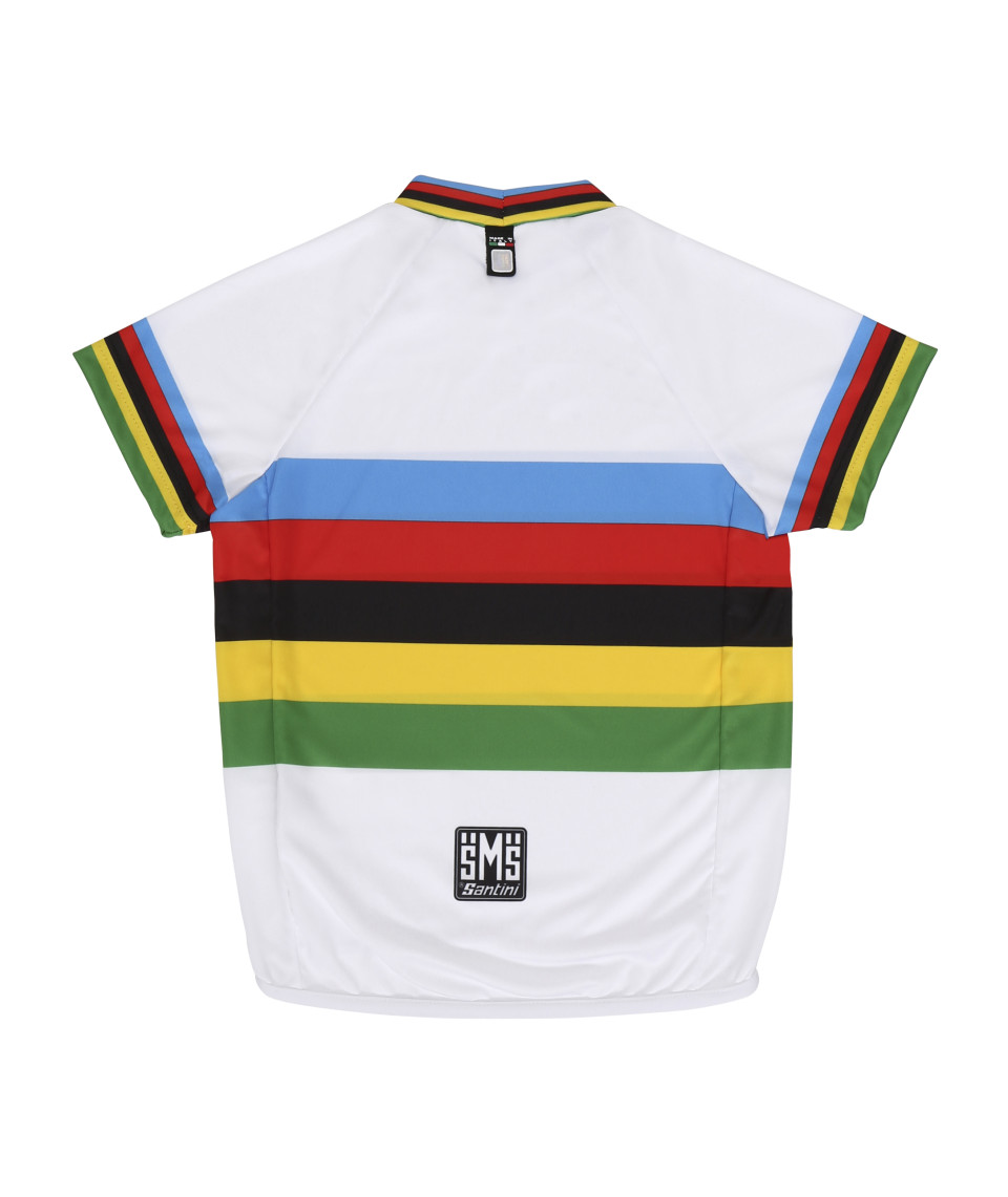 Santini UCI OFFICIAL CAMPIONE DEL MONDO - MAGLIA BABY Spedizione gratuita