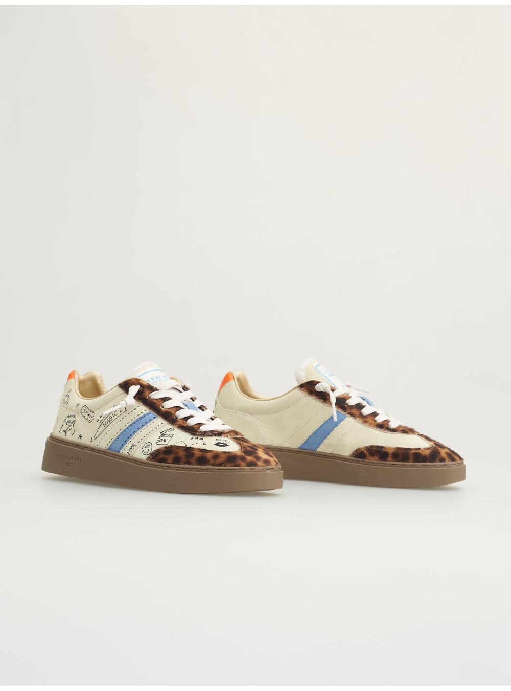 ﻿Serafini COURT - BEIGE LEOPARD - DONNA Serafini Shop Affare Del Giorno