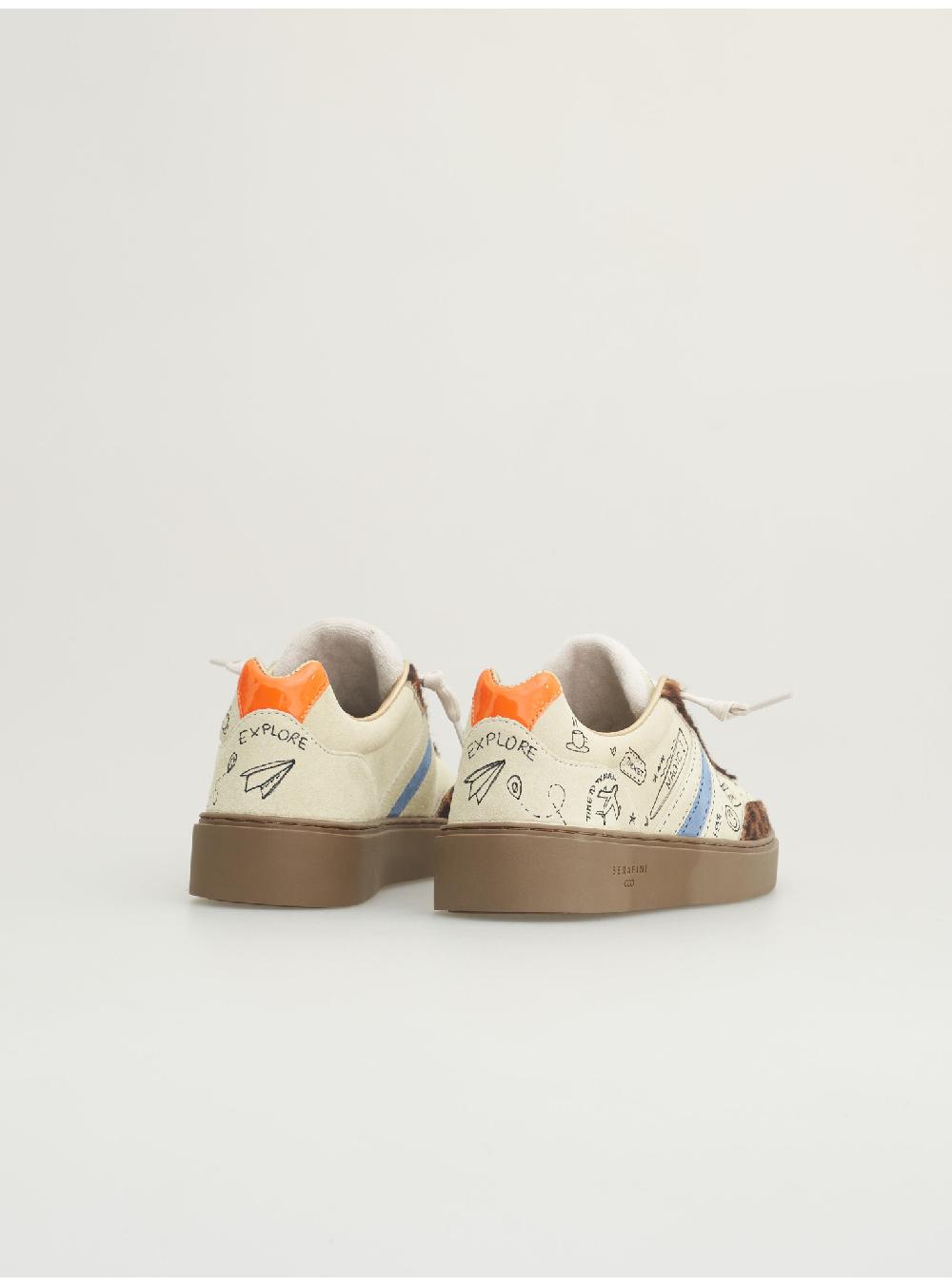 ﻿Serafini COURT - BEIGE LEOPARD - DONNA Serafini Shop Affare Del Giorno