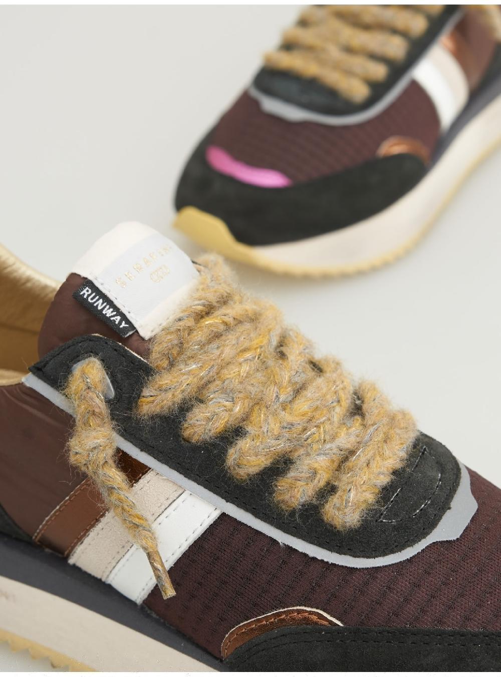 Serafini TORINO - BROWN BLACK YELLOW Serafini Shop Offerta