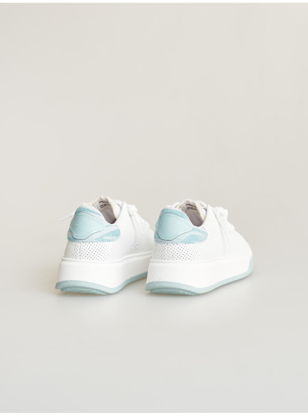 Serafini sneakers donna in pelle pelle laminata pelle perforata Serafini Shop Saldi Di Fabbrica