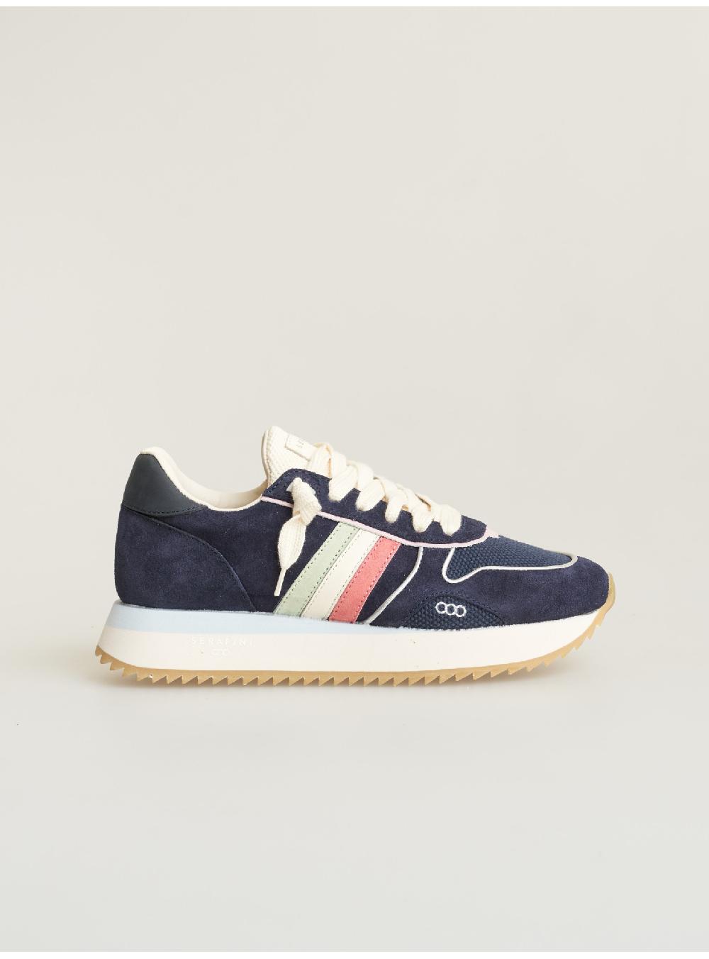 Serafini sneakers donna in pelle scamosciato tessuto Serafini Shop Nuova