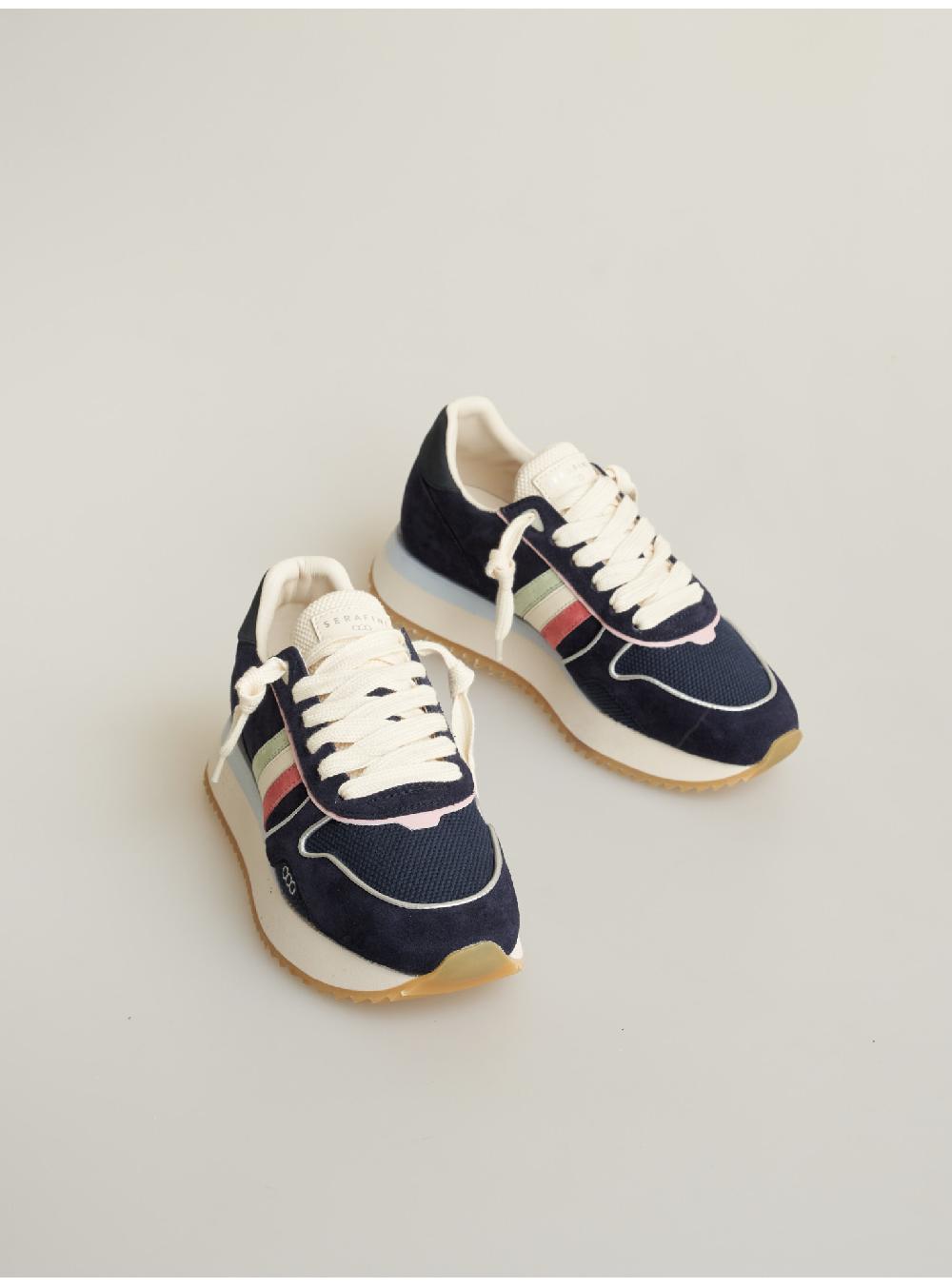 Serafini sneakers donna in pelle scamosciato tessuto Serafini Shop Nuova