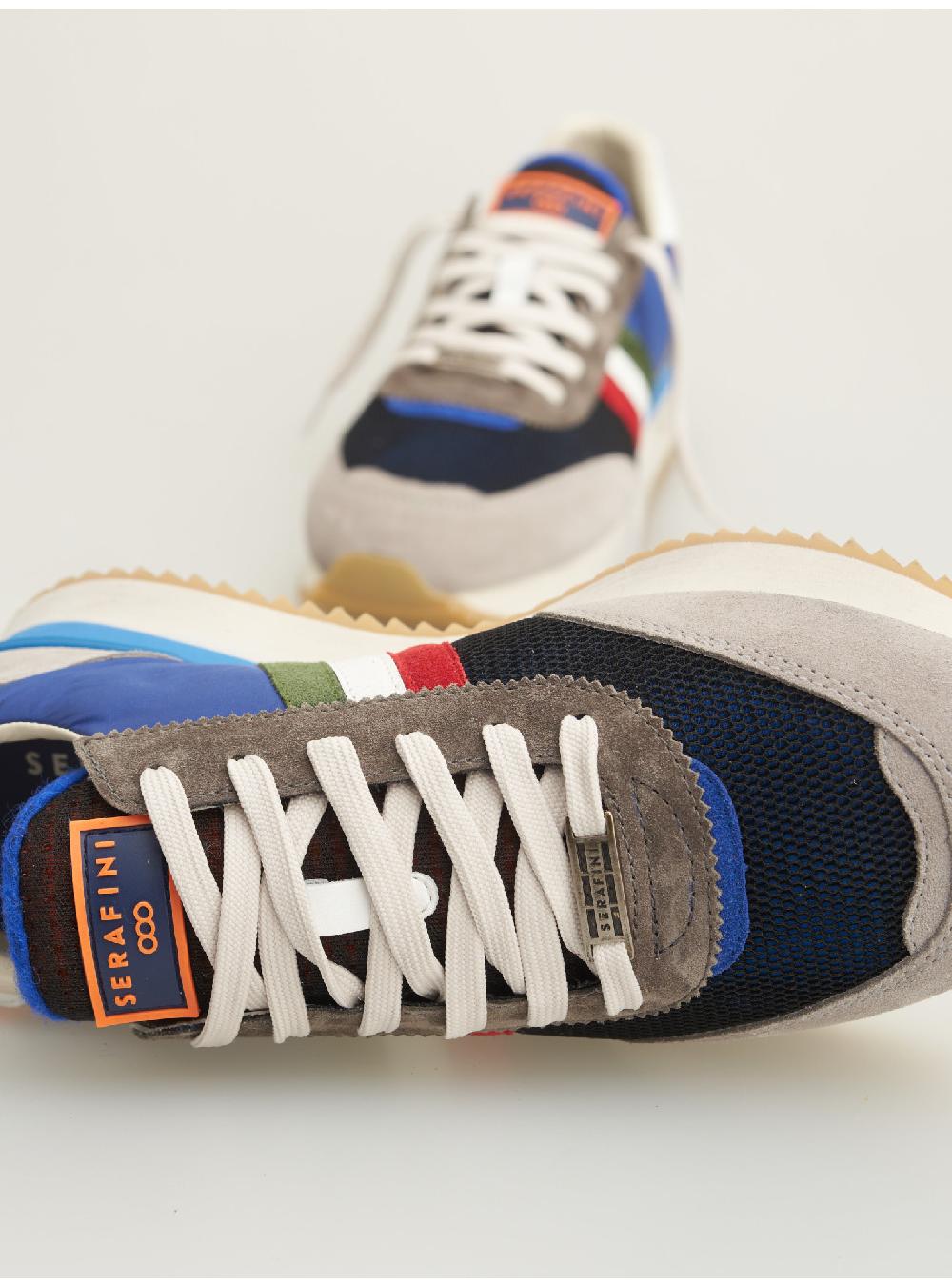Serafini TORINO - BLUETTE GREY ORANGE - UOMO Serafini Shop Italia