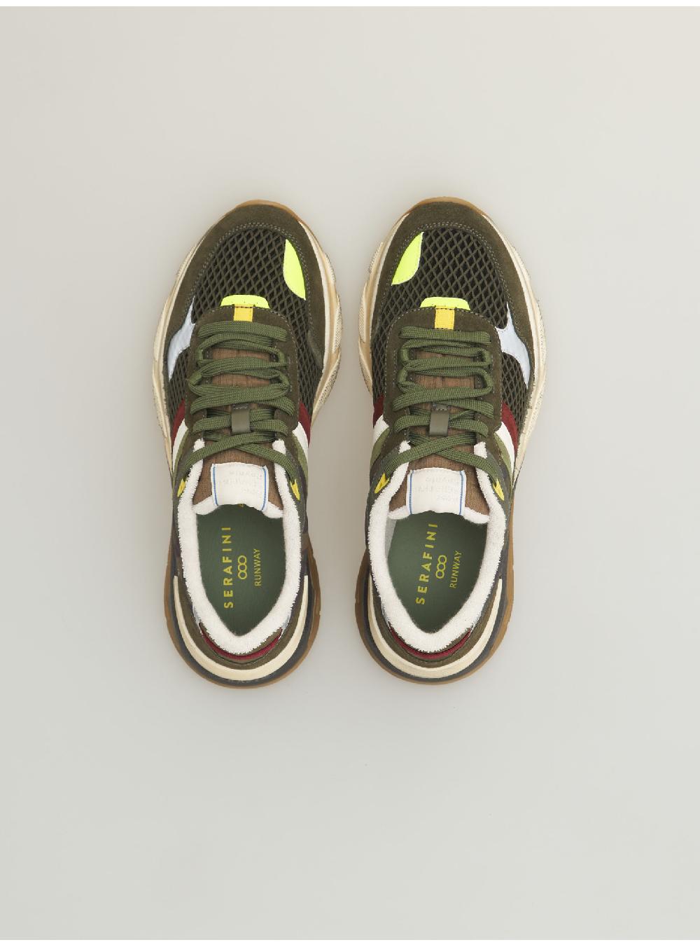 Serafini ROYALE - CAMOUFLAGE GREEN Serafini Shop Rilascio limitato