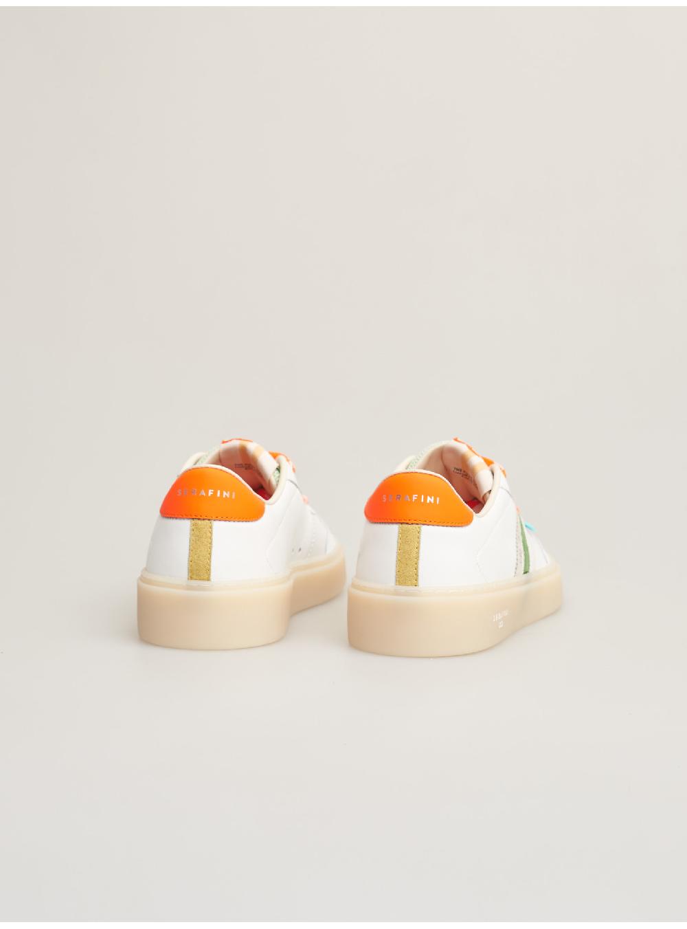 Serafini NOVAK - WHITE GREEN ORANGE Serafini Shop Soddisfazione Garantita