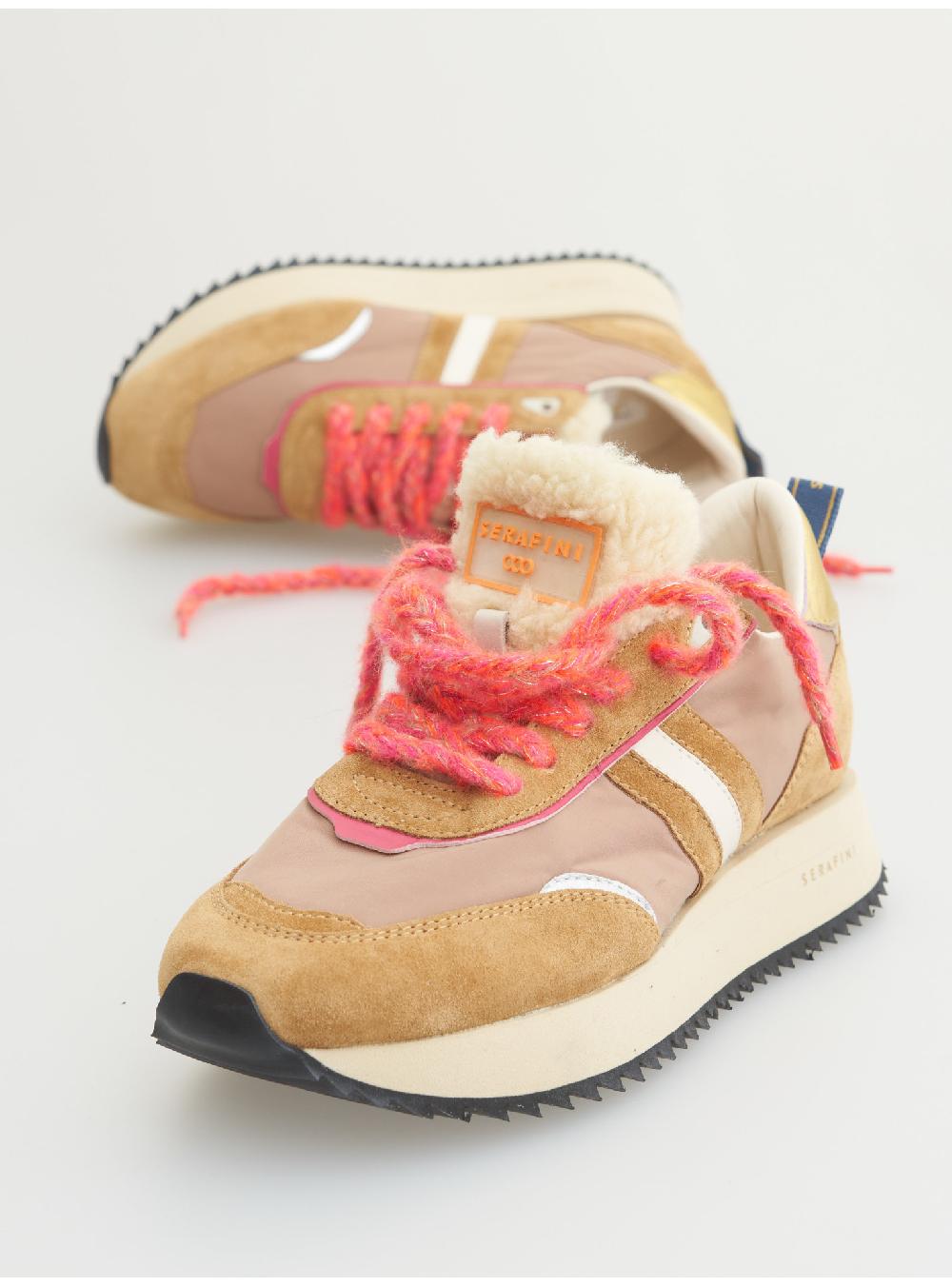 Serafini TORINO - BEIGE ECO-SHEARLING GOLD - DONNA Serafini Shop Novità