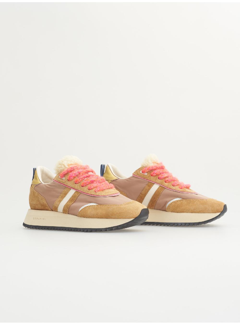 Serafini TORINO - BEIGE ECO-SHEARLING GOLD - DONNA Serafini Shop Novità