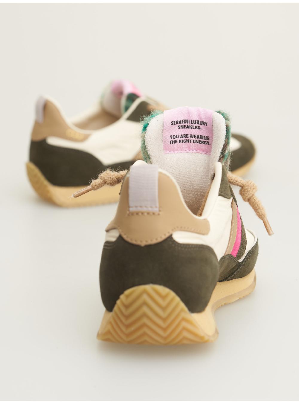 Serafini LADY D - TARTAN GREEN MILK Serafini Shop Offerta