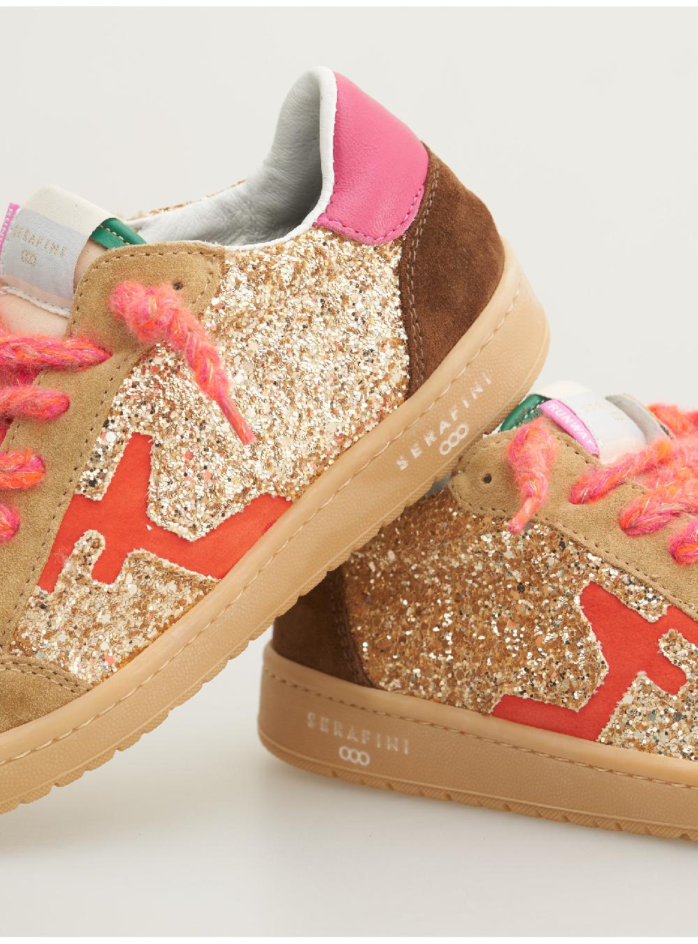 Serafini SAN DIEGO LOW - GOLD-GLITTER MULTICOLOR Serafini Shop Vendita Economica
