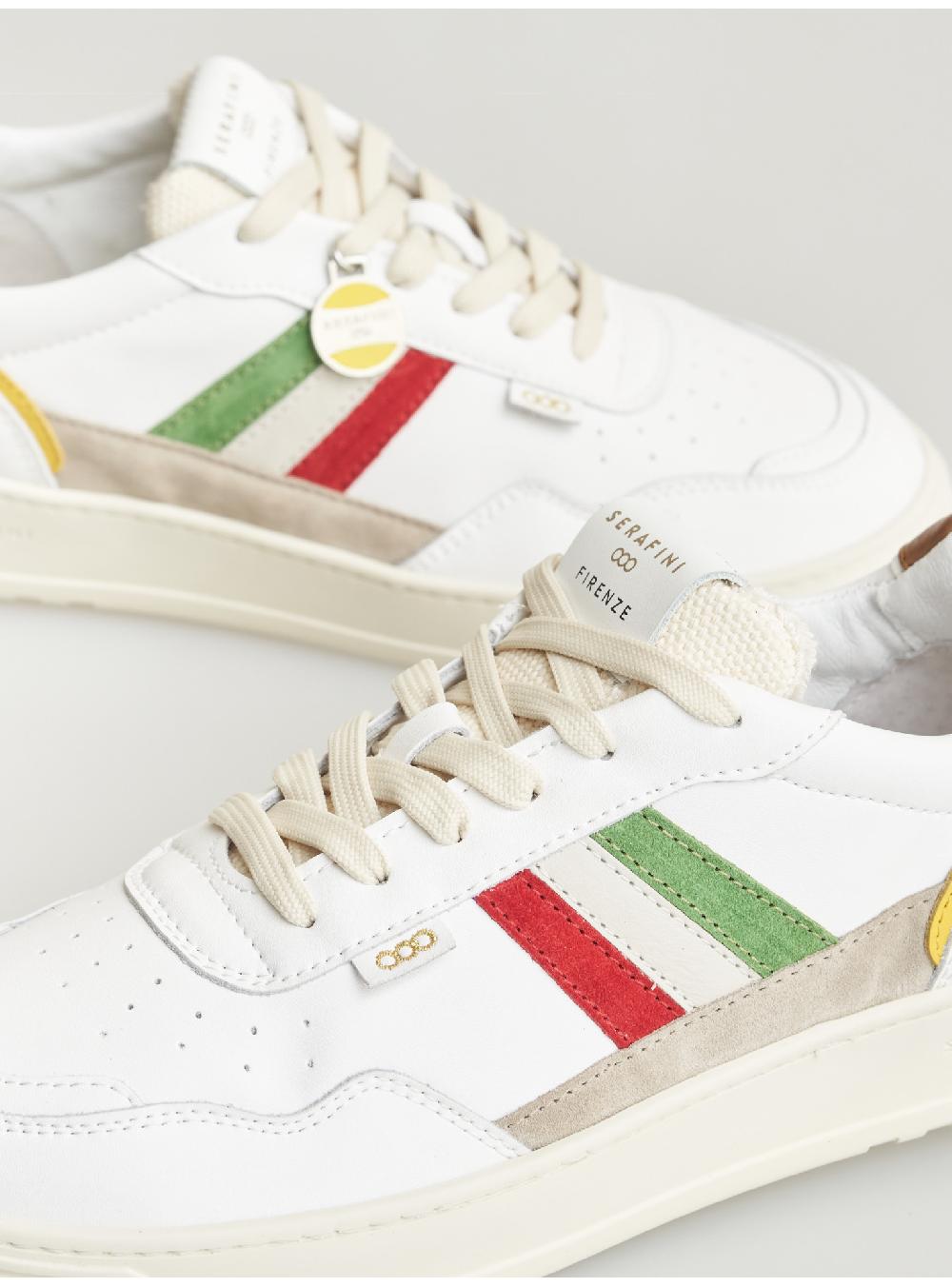 Serafini FIRENZE - WHITE TRICOLOR BUFF Serafini Shop Qualità
