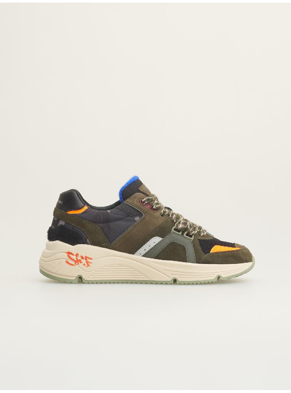 Serafini TOKYO - MILITARY GREEN BLACK Serafini Shop Soddisfazione Garantita