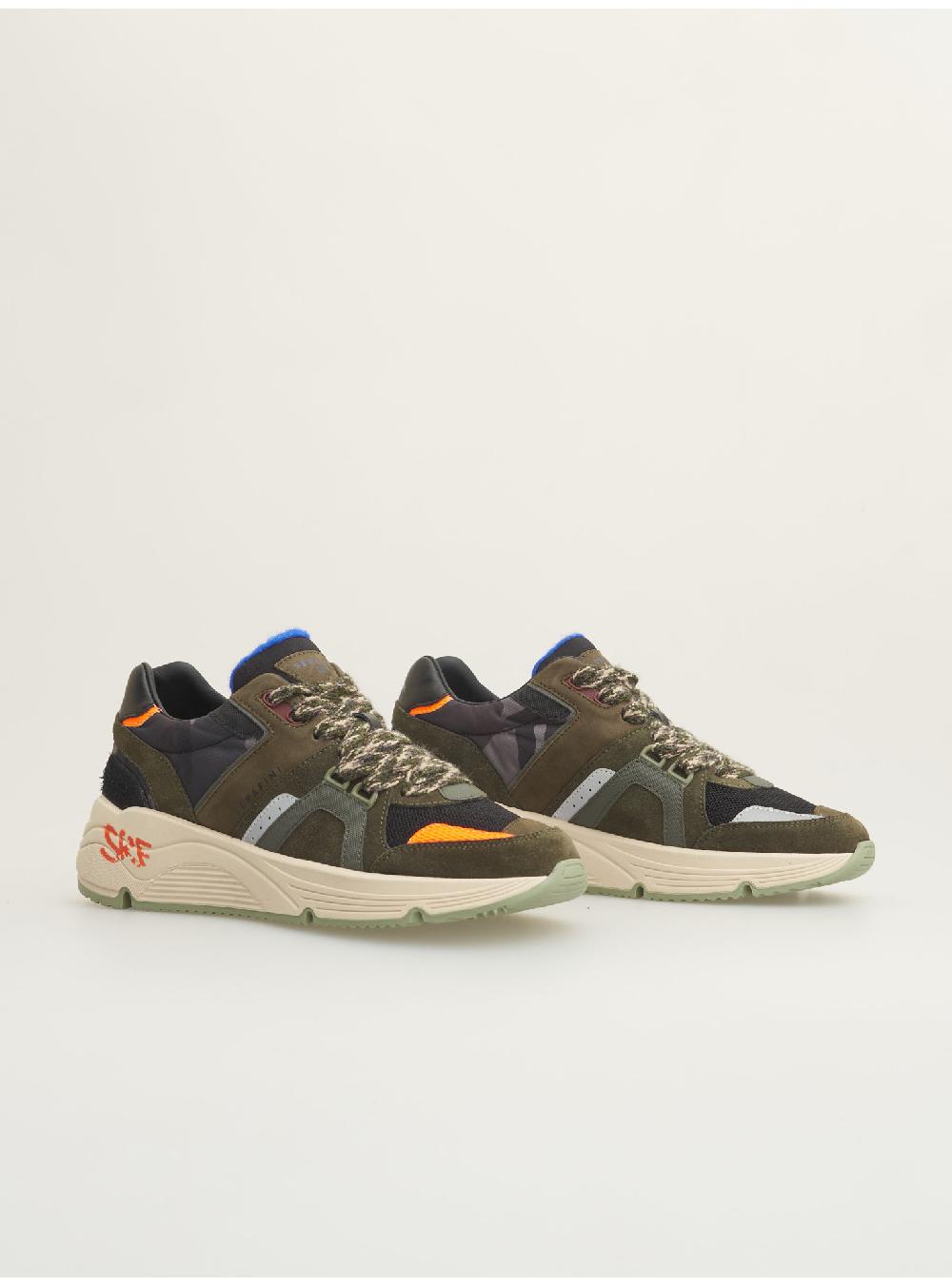 Serafini TOKYO - MILITARY GREEN BLACK Serafini Shop Soddisfazione Garantita