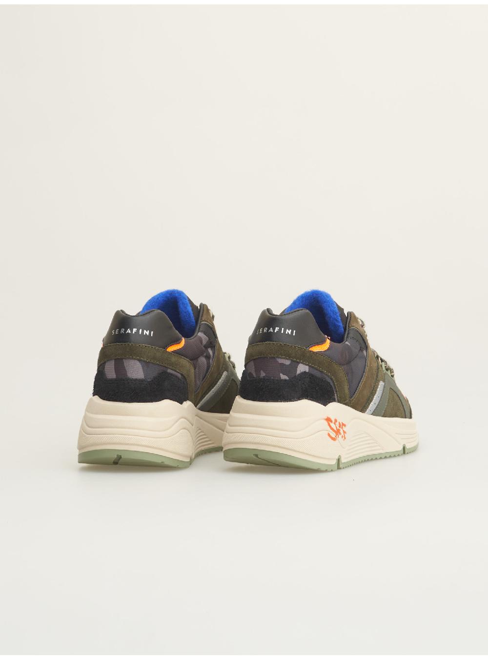 Serafini TOKYO - MILITARY GREEN BLACK Serafini Shop Soddisfazione Garantita